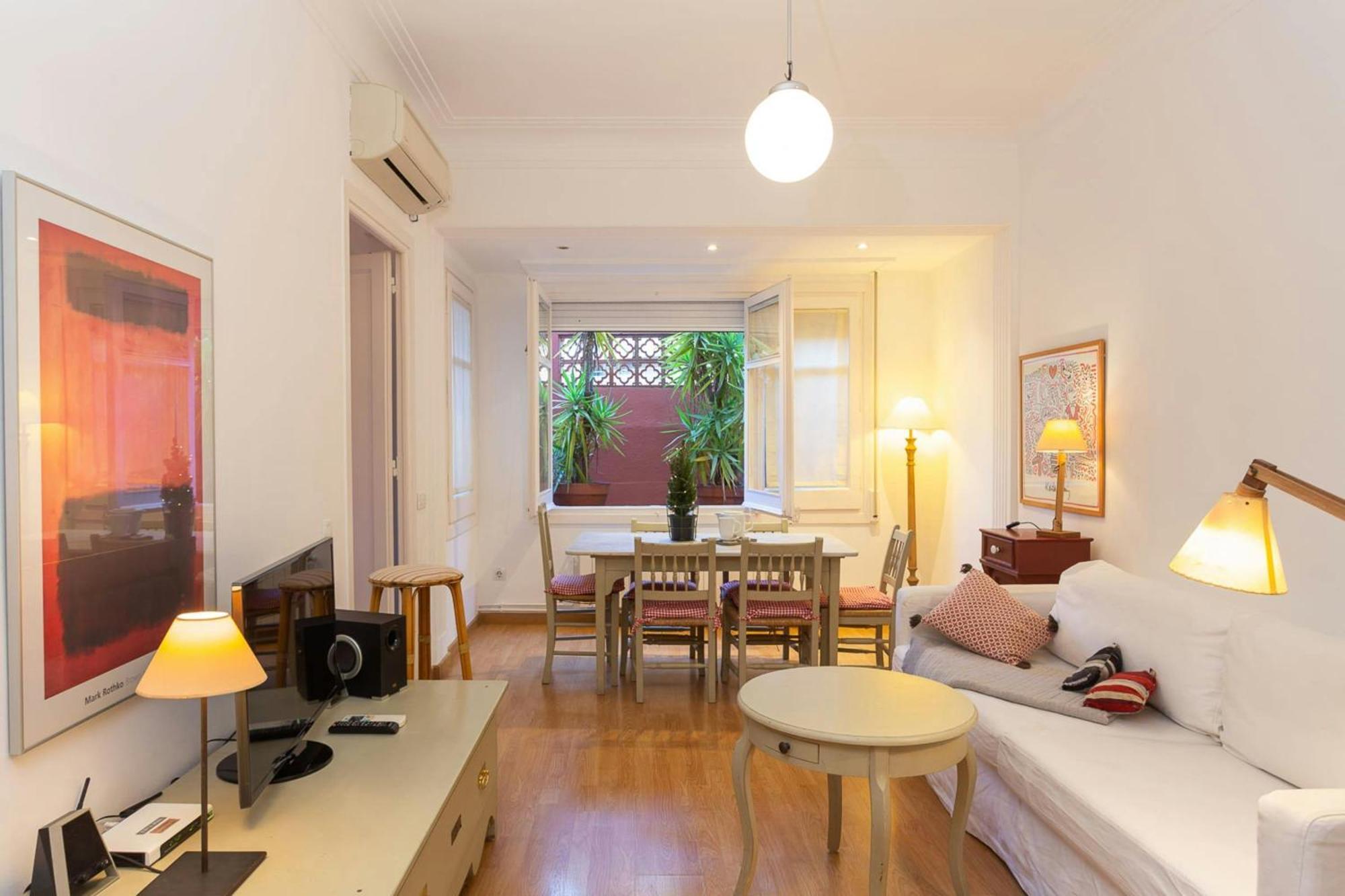 Ferienwohnung Filmoteca Sarria 1- Wifi Quiet Bright Comfi Barcelona Exterior foto